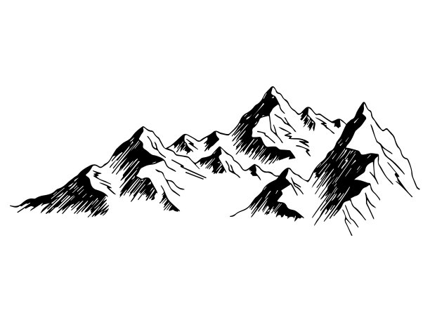 山脊,山顶,山