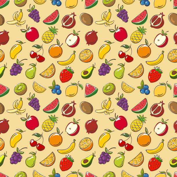 水果图案设计