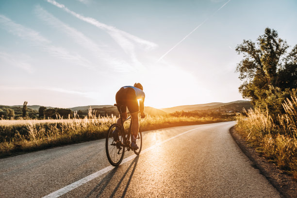 biking