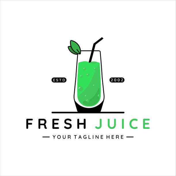 果汁鲜榨店logo