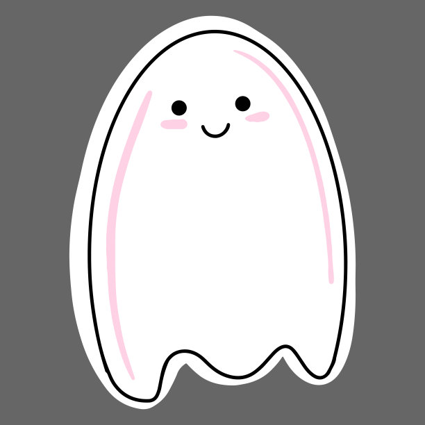 治愈动画图片贴纸插图