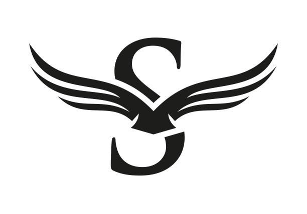 鹰logo,s字母标志