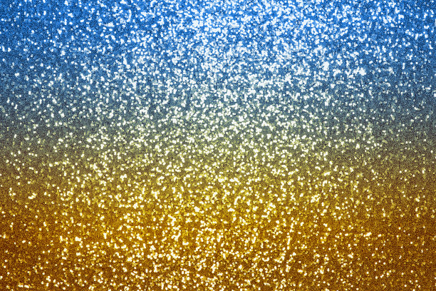 梦幻蓝金抽象纹理图案