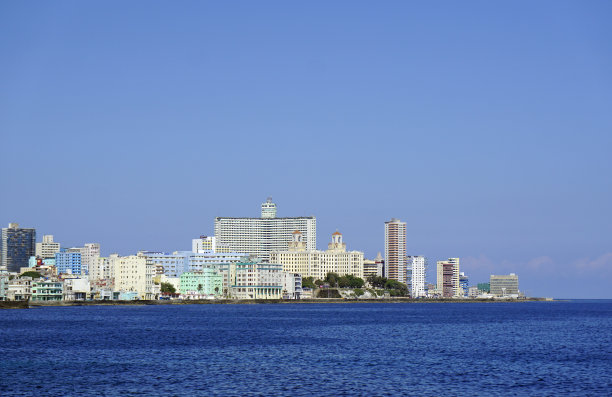 古巴海岸民居