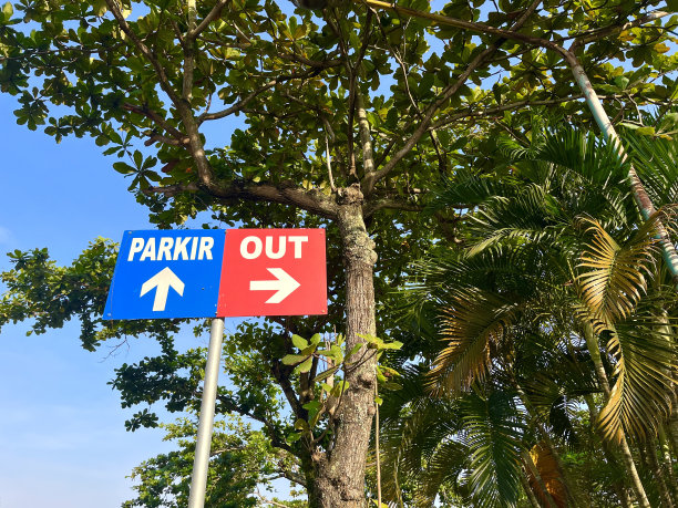 景区停车场导视牌