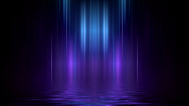 炫彩动感光线抽象背景图