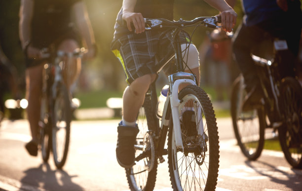 biking