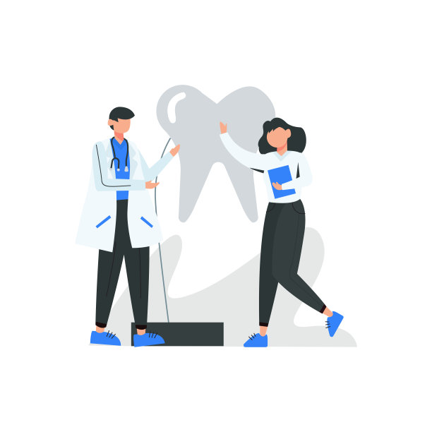 专业牙科诊所设备元素插图