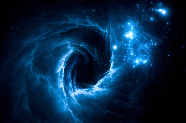 宇宙星空漩涡夜空