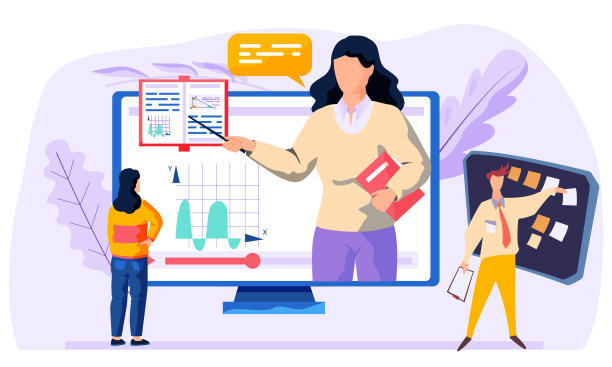 企业主题背景形象画面