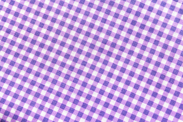 淡紫色格子图案背景素材