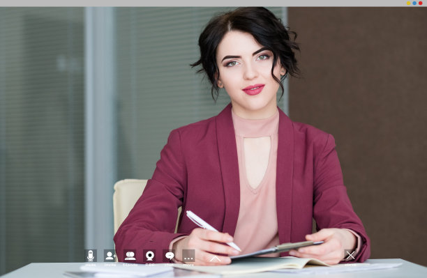 紫色会议主视觉