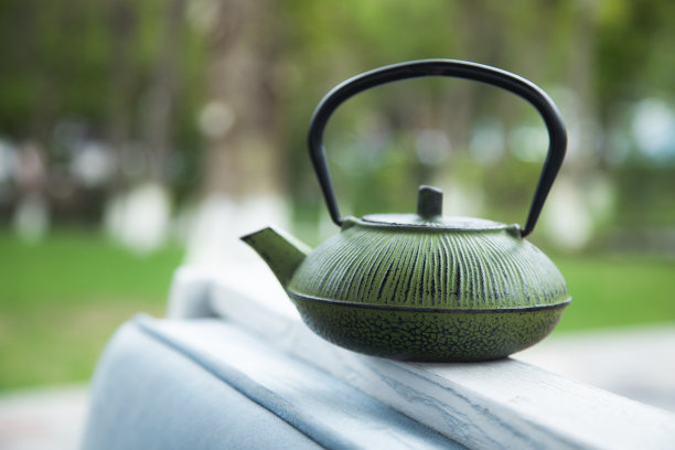早餐,茶壶,壶