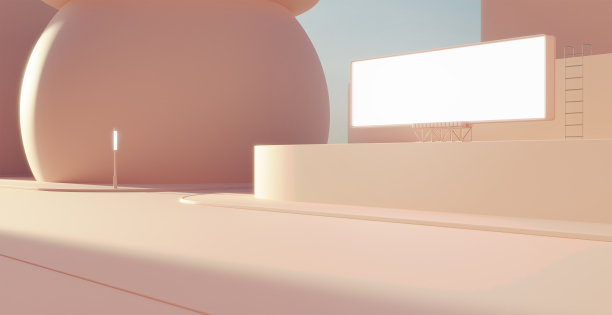 建筑地产立体标志