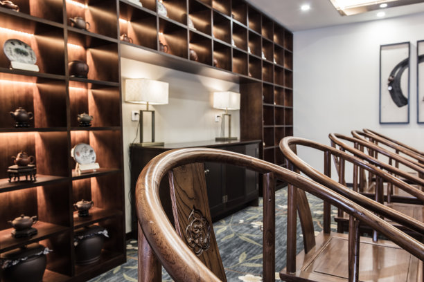 中式客厅效果图