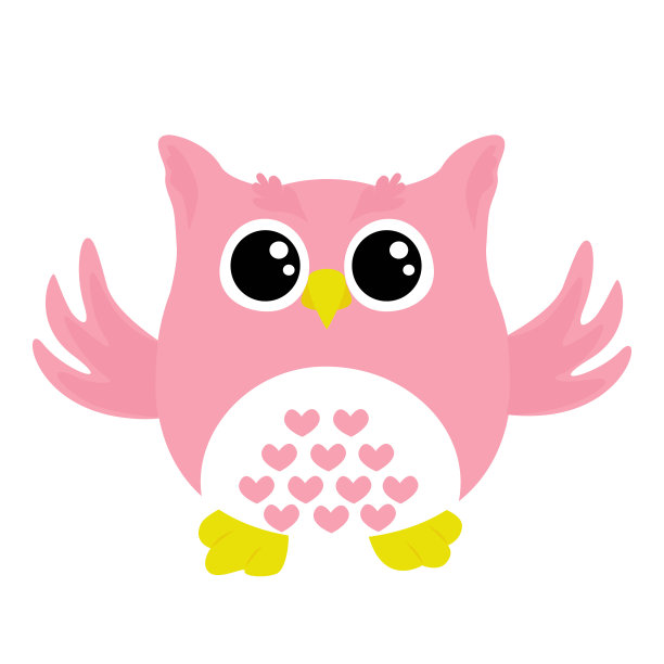 卡通猫头鹰