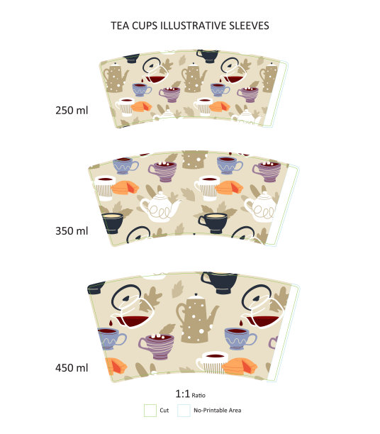 包装盒印刷素材