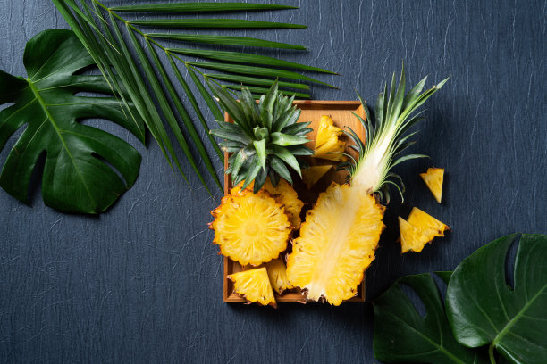 菠萝,叶子,棕榈叶