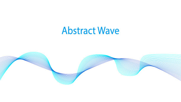 矢量彩色立体分形图案