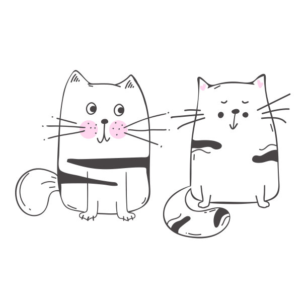 可爱小猫卡通头像