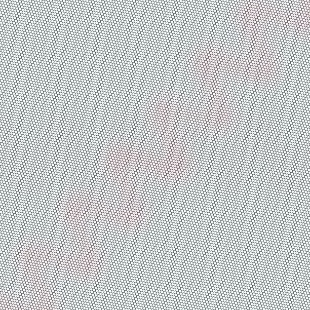 蓝绿几何六边形无缝图案