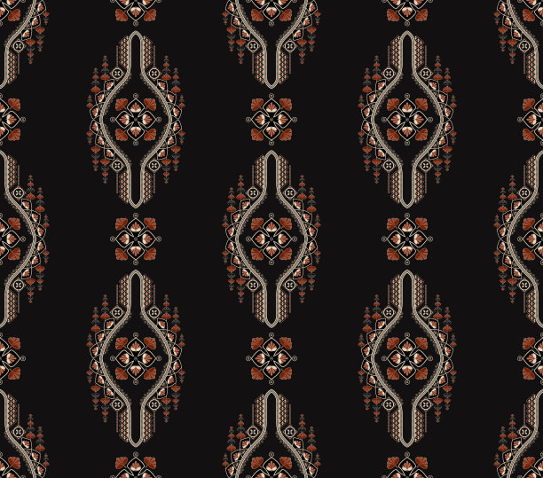 摩洛哥印花地毯