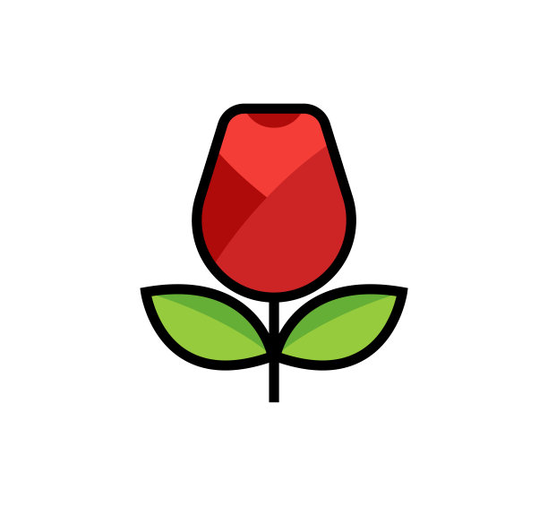 可爱的,玫瑰,清新