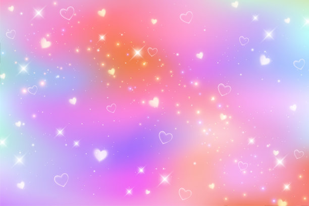 梦幻粉色水彩纹理背景