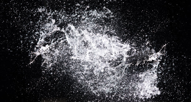 splashing