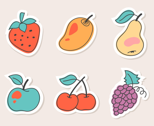 水果贴纸