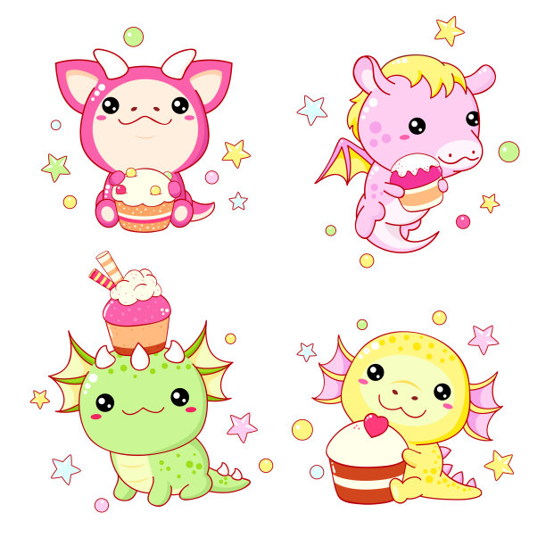 可爱q版创意动物