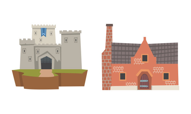 过去,建筑,城堡