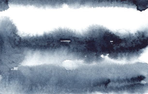 水墨山水水墨装饰画