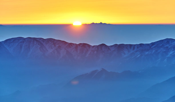 黄山大气摄影图