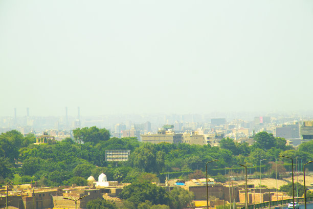 开罗,航拍视角,建筑