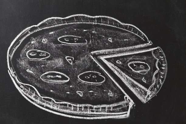 美食绘本小吃复古餐饮