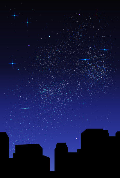 浪漫星空背景