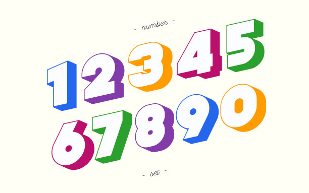 标签,数字8,数字5