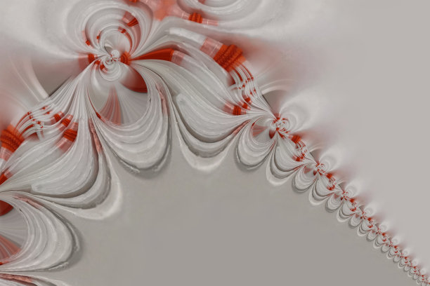 精美复古风圆形几何花纹