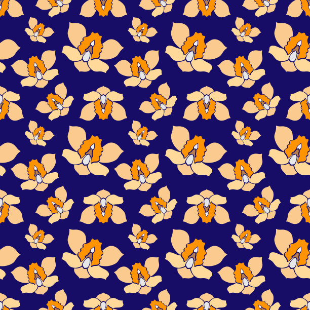 织物图案四方连续图