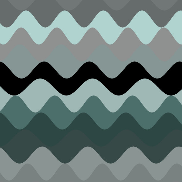 紫蓝几何花纹无缝图案