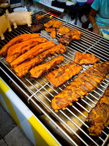 竖版餐饮美食烧烤