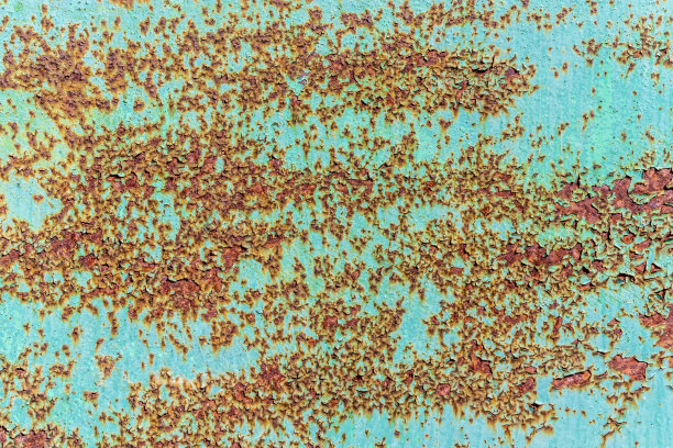 斑驳锈迹金属表面纹理