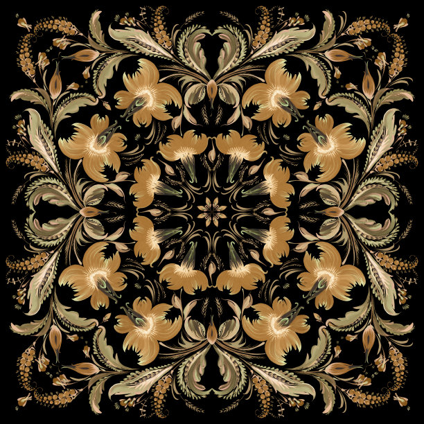 高清水彩肌理质感地毯