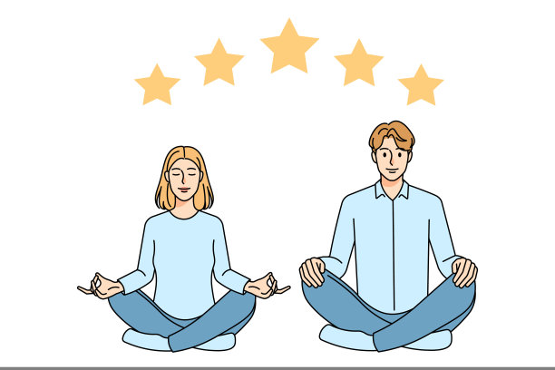 瑜伽广告瑜伽人物图片