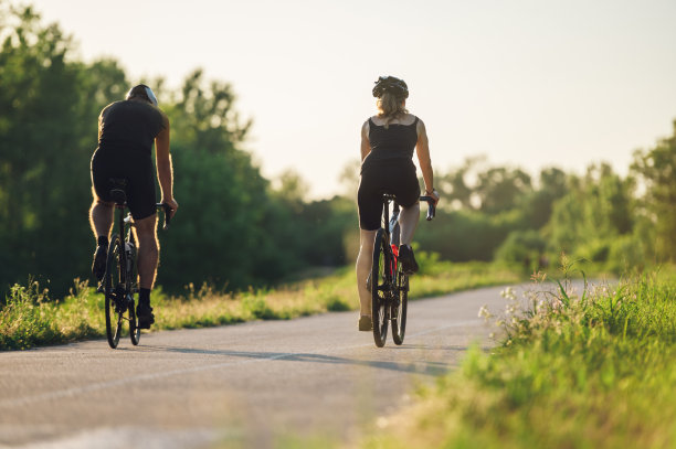 biking