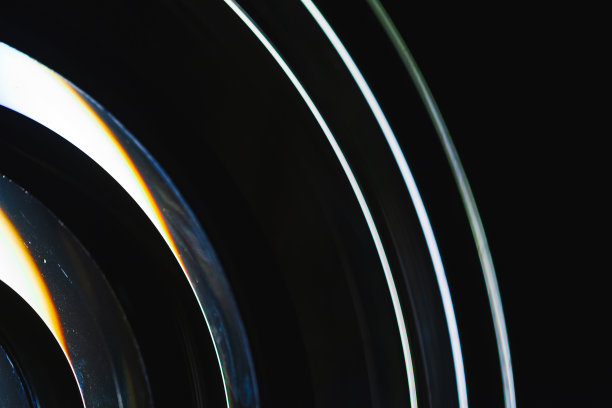 圆形彩色折光纹