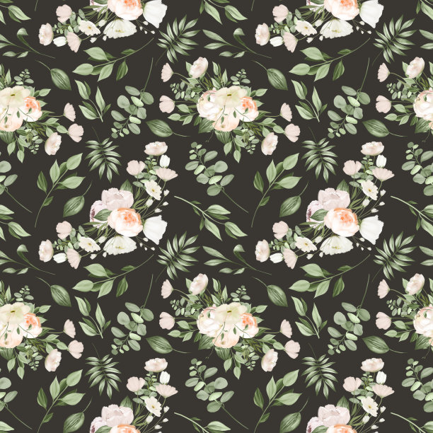 织物图案四方连续图