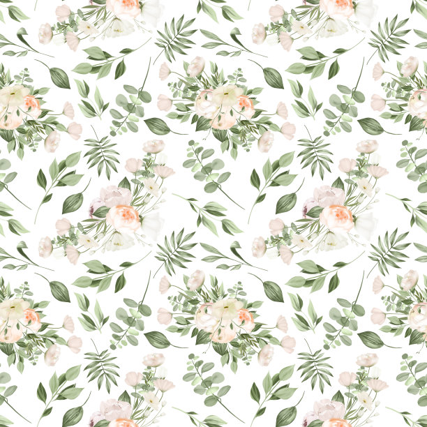 织物图案四方连续图