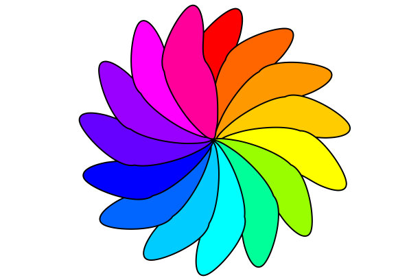 旋转叶子logo